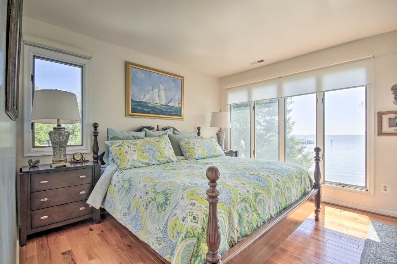 Luxe Chesapeake Bay Getaway Less Than 20 Mi To Annapolis! Shady Side Ngoại thất bức ảnh