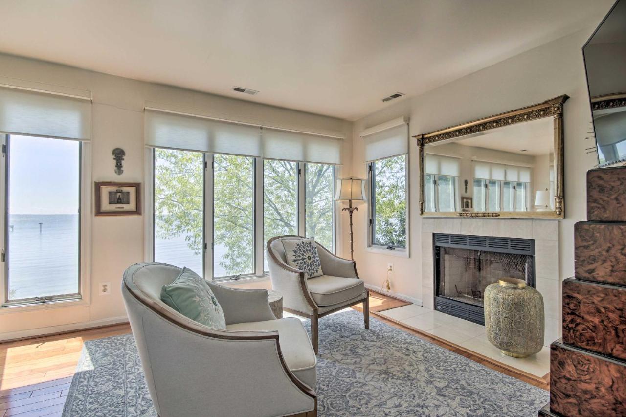 Luxe Chesapeake Bay Getaway Less Than 20 Mi To Annapolis! Shady Side Ngoại thất bức ảnh
